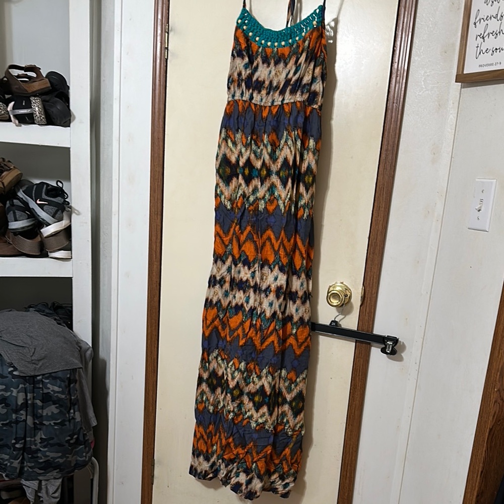 Mossimo Supply Co. Multicolor Maxi Dress